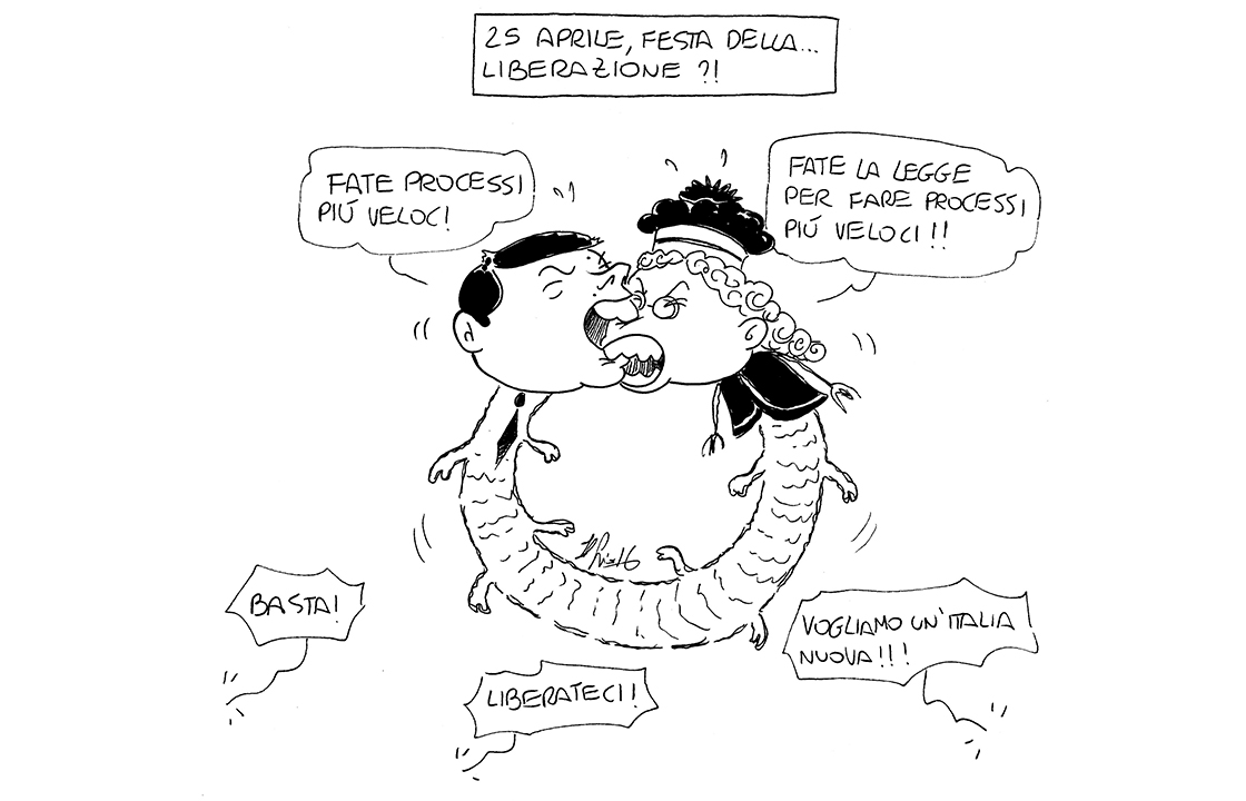 La vignetta di Luca