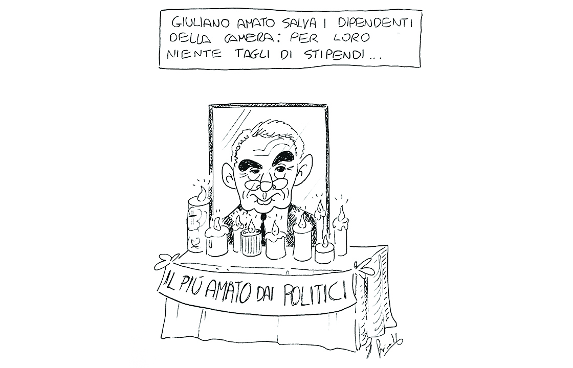 La vignetta di Luca