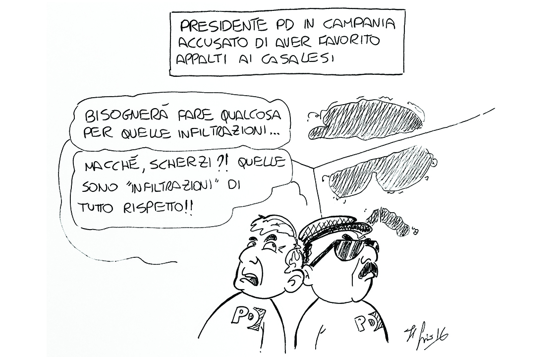 La vignetta di Luca