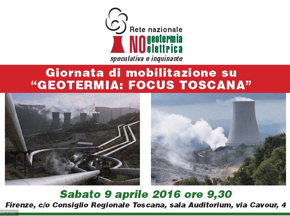 Dal convegno sulla geotermia un chiaro “no” al piano Rossi