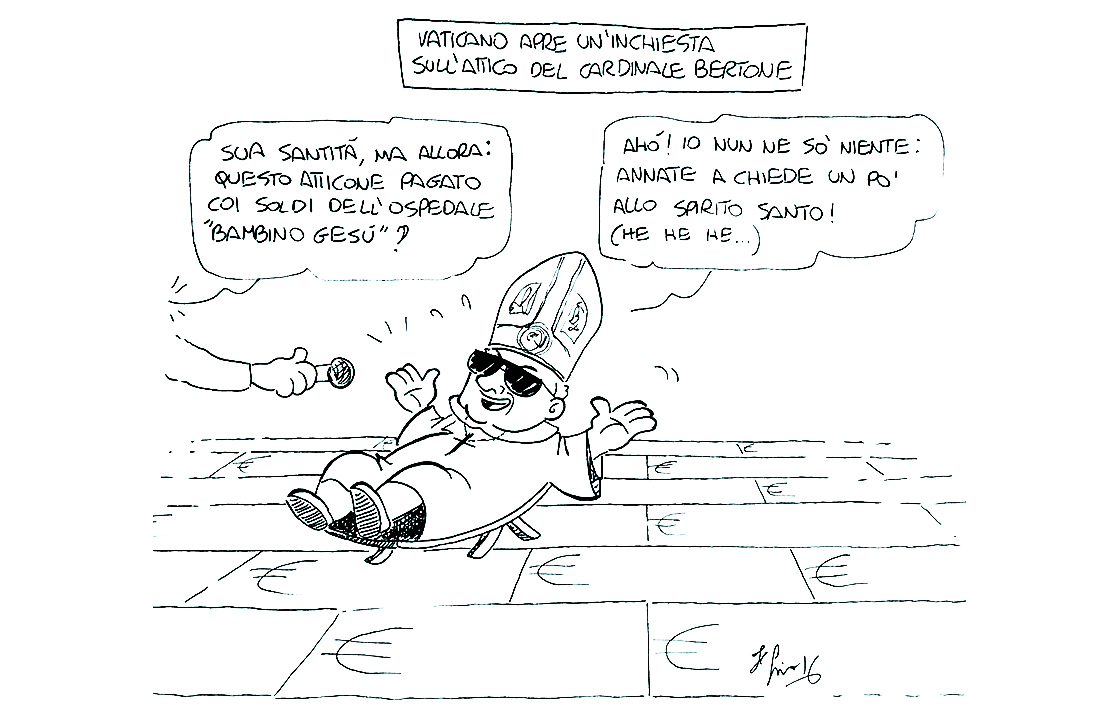La vignetta di Luca