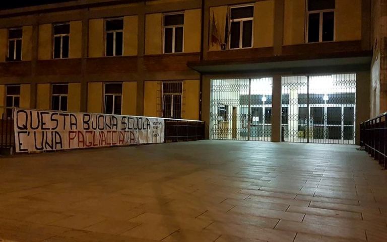 Studenti Senesi in Rivolta contro la riforma della “Buona scuola”