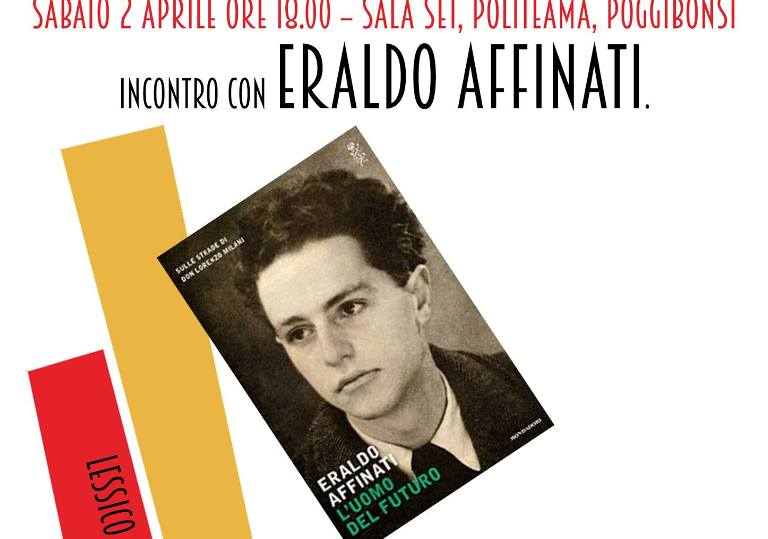 Eraldo Affinati a Poggibonsi per parlare di Don Milani