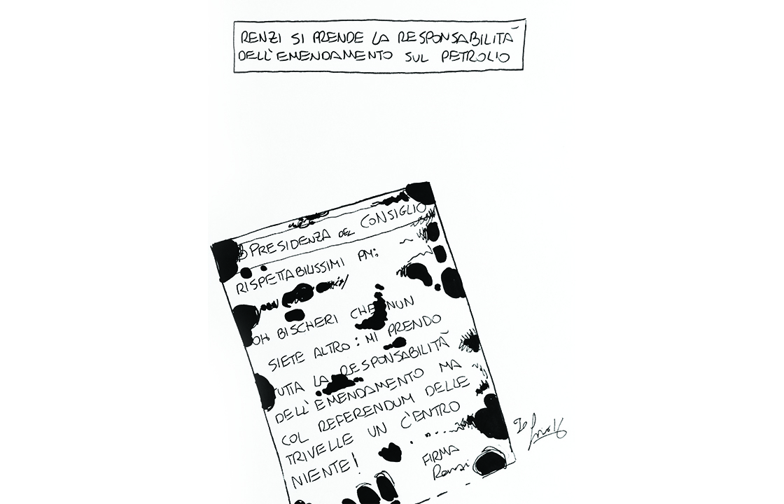 La vignetta di Luca