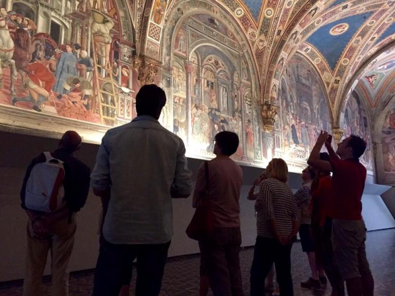 Nuova tappa di #sienafrancigena il trekking urbano per scoprire la città