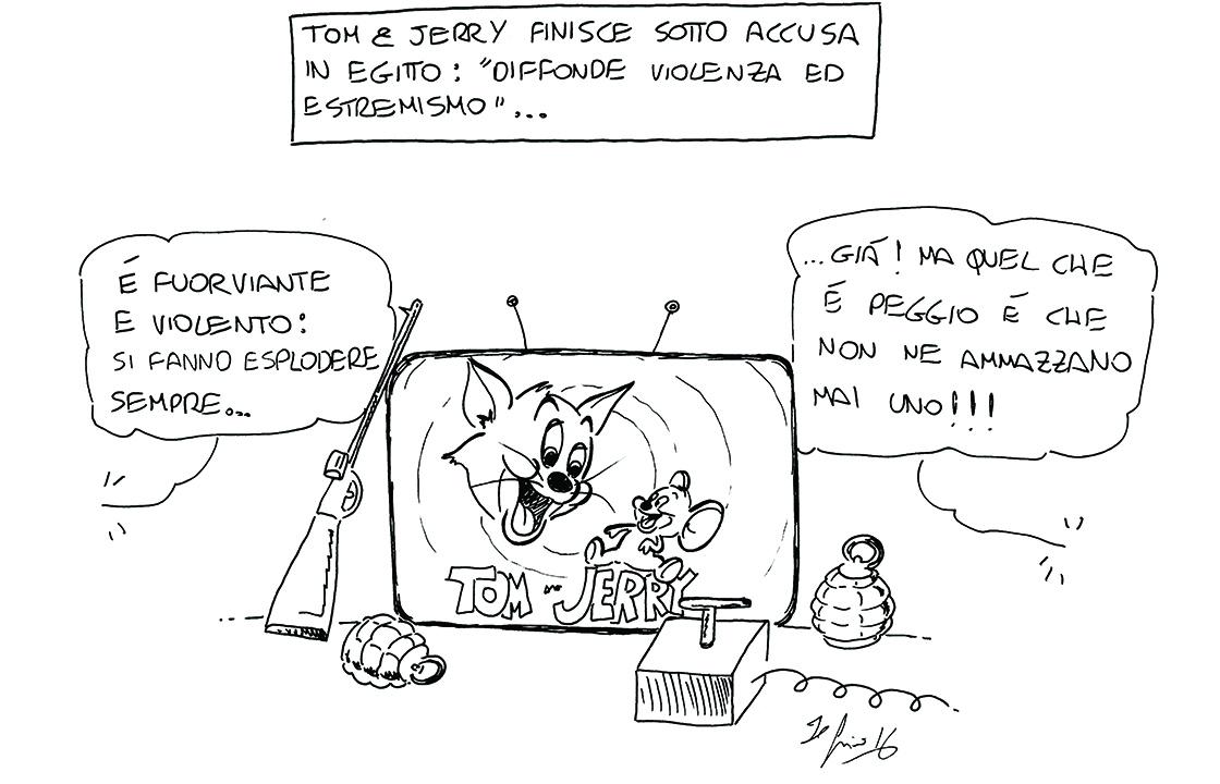 La vignetta di Luca