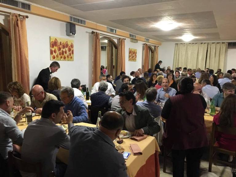 Chiusi: 200 persone a cena per sostenere Bettollini