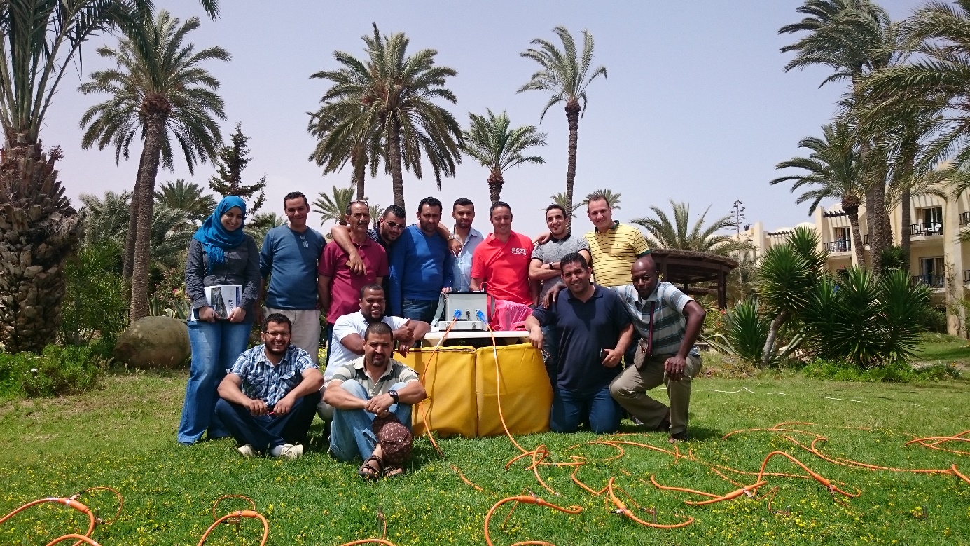 Il Centro di Geotecnologie tiene in Tunisia corsi internazionali specialistici