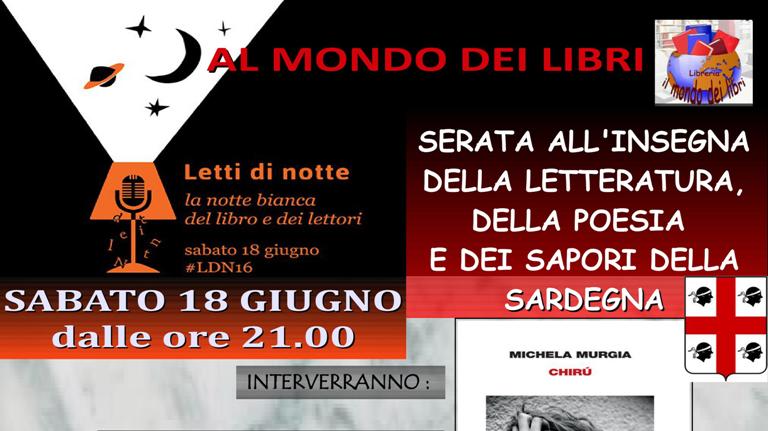 Sabato 18 giugno arriva la Notte Bianca del libro