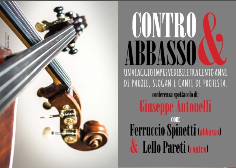Antonelli, Spinetti e Pareti in anteprima nazionale con “Contro&Abbasso”