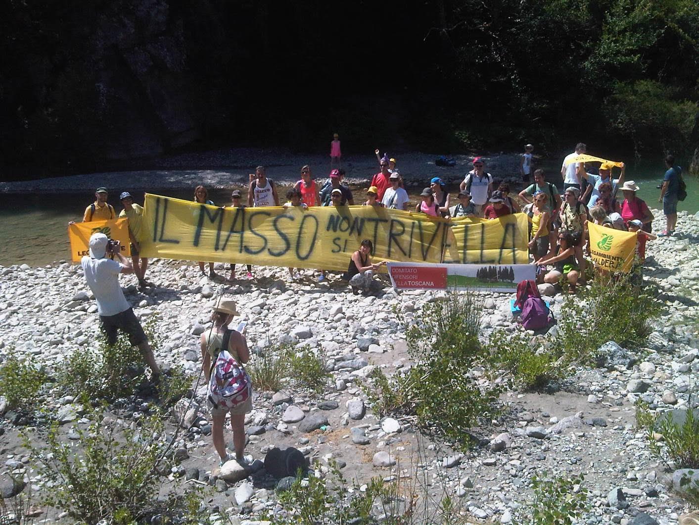 Legambiente Valdera: “Il masso non si trivella!”