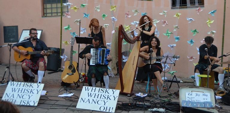 La musica celtica dei Jig Rig al Parco Sculture del Chianti