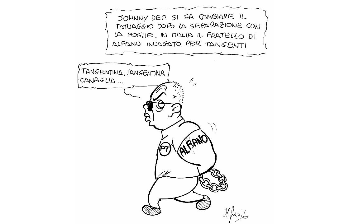 La vignetta di Luca