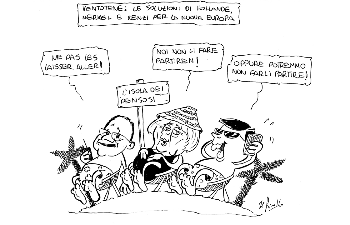 La vignetta di Luca