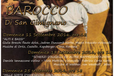Inizia il Festival Barocco di San Gimignano