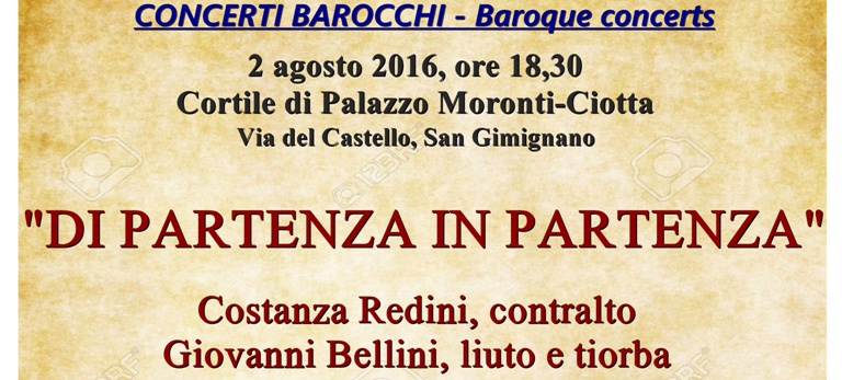 Ancora concerti barocchi per arricchire l’estate sangimignanese