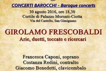 Concerti barocchi a San Gimignano: ultimo appuntamento