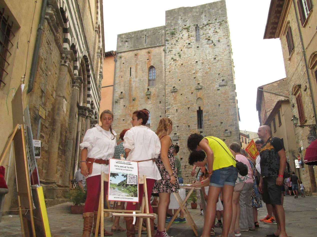 “Domenica a Volterra per votare il Masso delle Fanciulle”