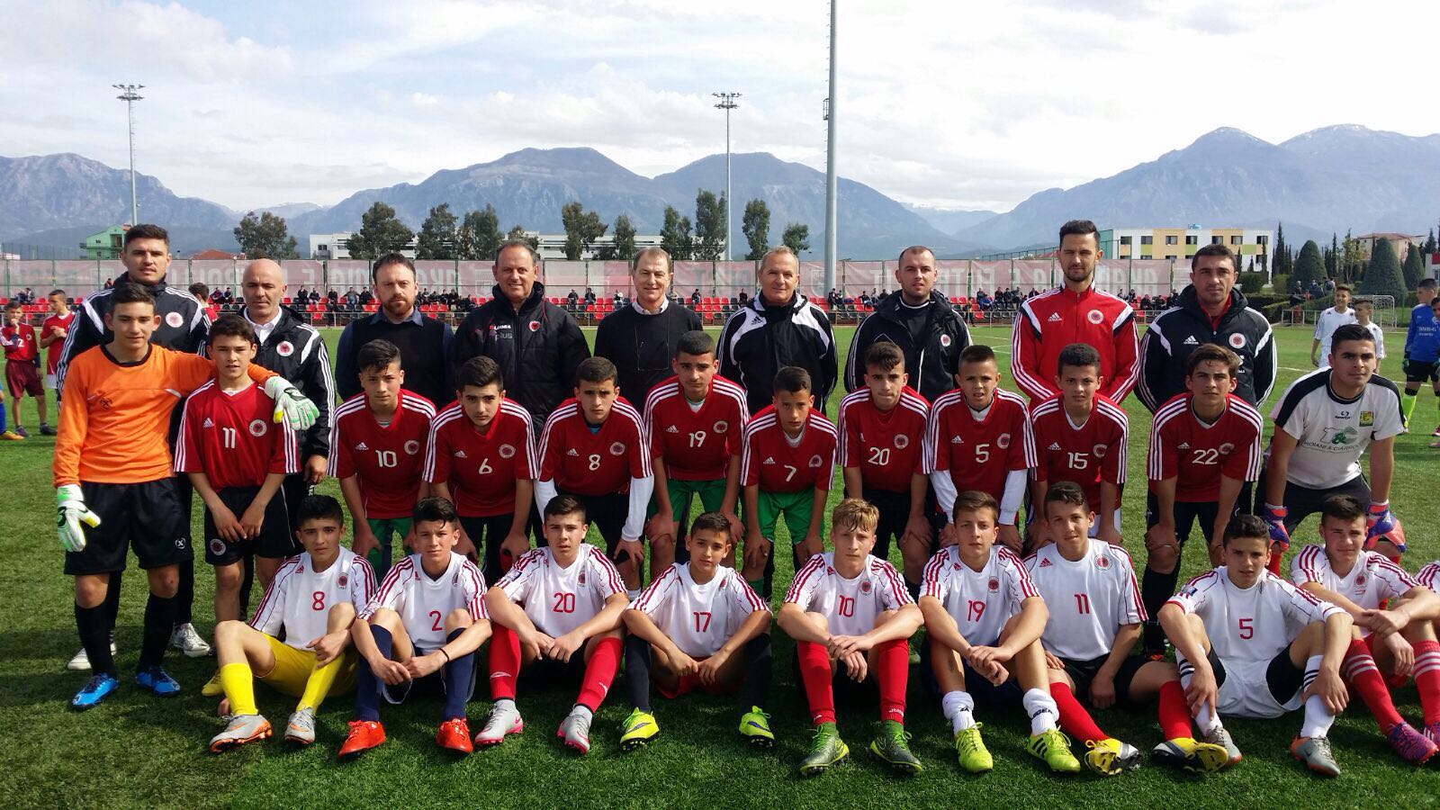 La Nazionale albanese U15 a San Miniato