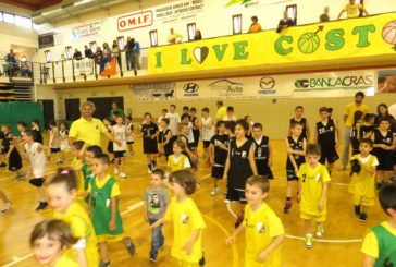 Costone: festa del minibasket al Palaorlandi