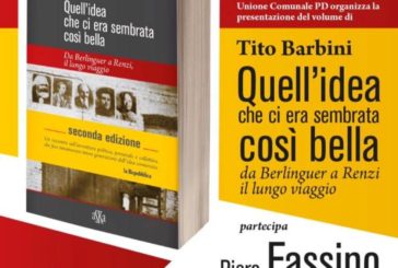 “Quell’idea che ci era sembrata così bella”. Fassino presenta il libro di Barbini