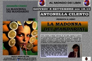 Antonella Cilento a Poggibonsi con “La Madonna dei mandarini”