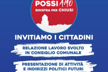 Possiamo-Sinistra per Chiusi: assemblea pubblica