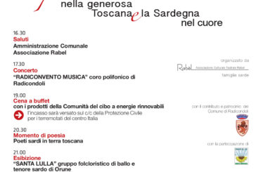 Festa sarda a Radicondoli