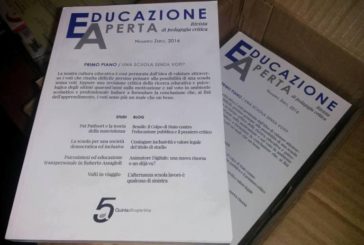 Numero zero di “Educazione aperta” in libreria