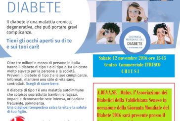 Giornata del diabete: anche la Valdichiana Senese aderisce