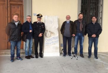 A Colle si ripristina la scultura dell’artista Panichi