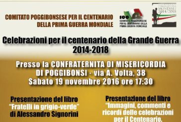 A Poggibonsi un evento sulla Grande Guerra 100 anni dopo