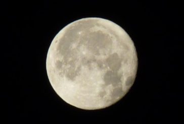 La Luna invernale a Montarrenti