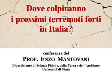 “Dove colpiranno i prossimi terremoti forti in Italia?”