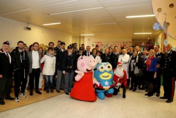 Materno Infantile: doni da Carabinieri, Polizia e Robur