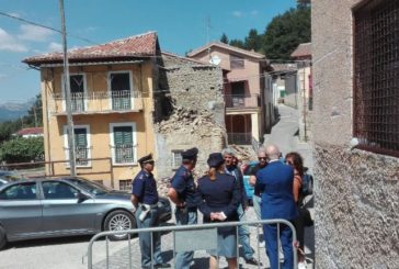 Il sindaco di Montereale, comune terremotato,  a Sarteano