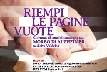 L’Alzheimer al centro di una giornata di sensibilizzazione