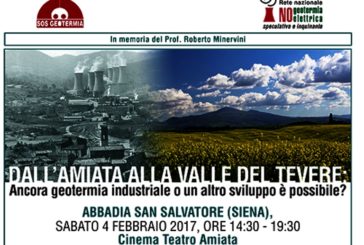 Ad Abbadia San Salvatore un convegno sulla geotermia industriale