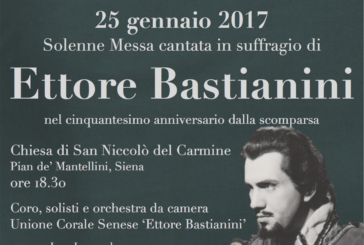 L’Unione Corale ricorda Ettore Bastianini
