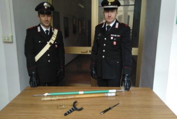 Denunciato dai Carabinieri per porto d’armi abusivo