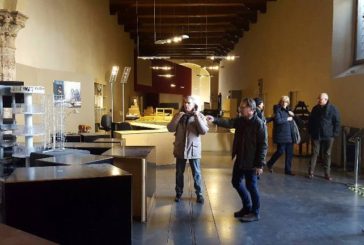 Il sindaco visita i cantieri aperti del Santa Maria della Scala