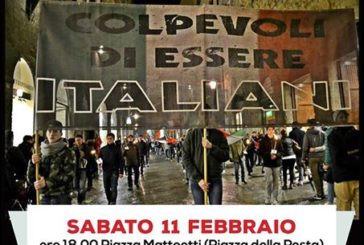 FdI: “Anpi e la Sinistra con noi al corteo sulle Foibe”