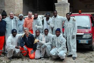 Richiedenti asilo all’opera a San Gimignano
