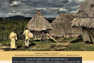 Premio Art Bonus all’Archeodromo di Poggibonsi