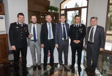 Grifo Poliziano straordinario al capitano dei Carabinieri Ernesto Fusco