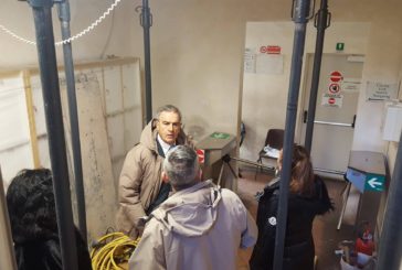 Sopralluogo del sindaco ai cantieri aperti