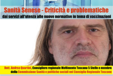 Quartini (M5S) incontra i medici e i cittadini