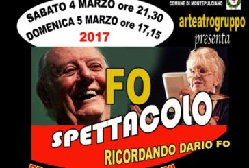 Al Teatro Poliziano due serate per ricordare Dario Fo