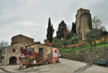 Il castello di Barbischio d’estate di restringe