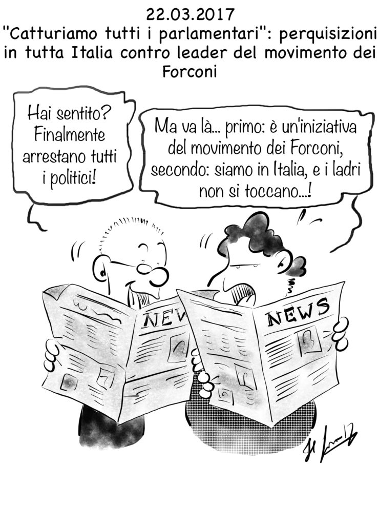 La vignetta di Luca